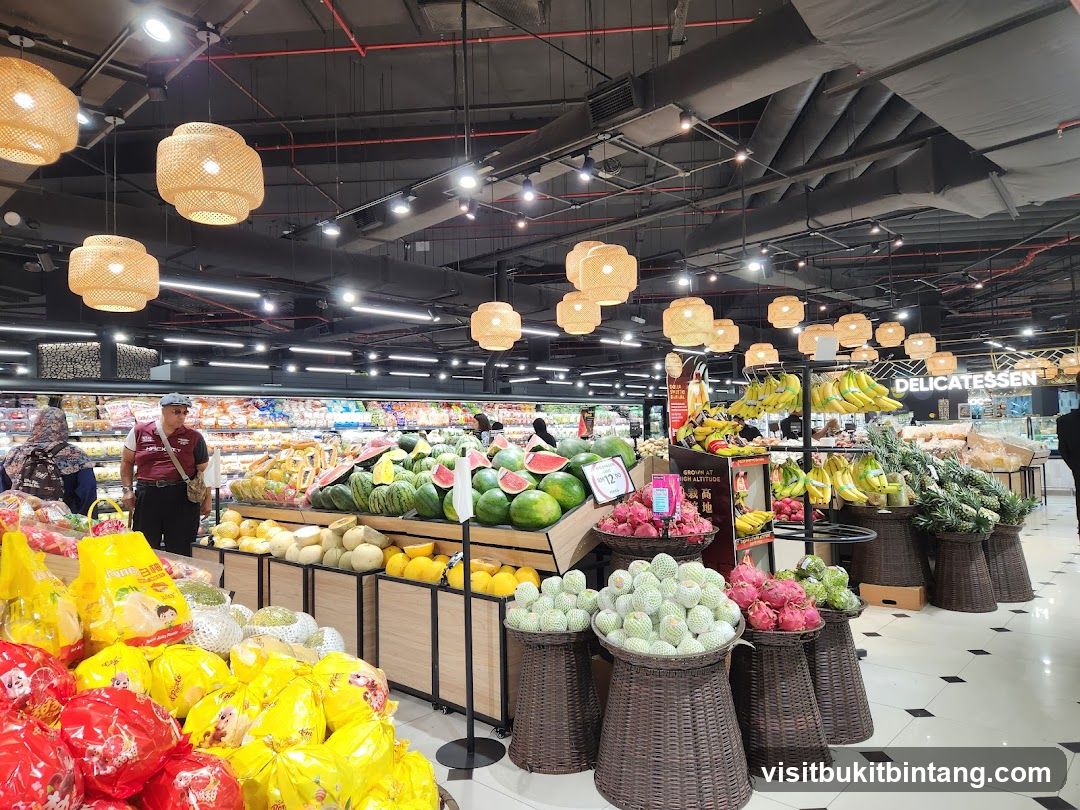 Supermarket Produce Section