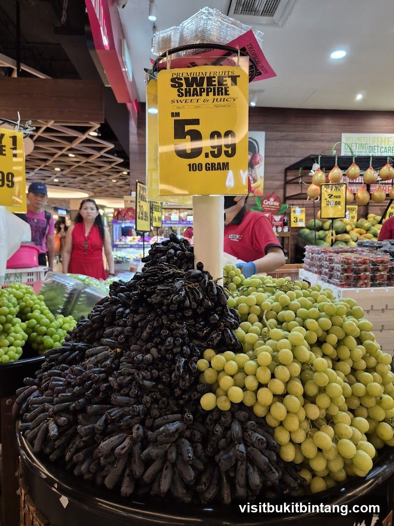 Grapes Display