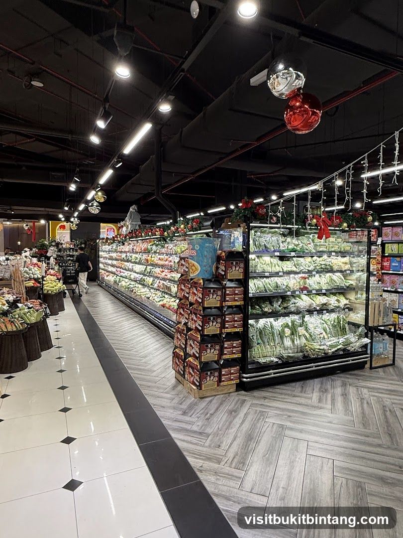 Supermarket Produce Aisle