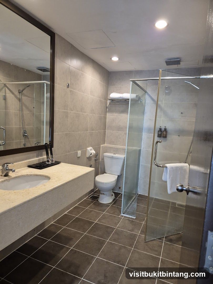 Modern Bathroom with Shower and Vanity
