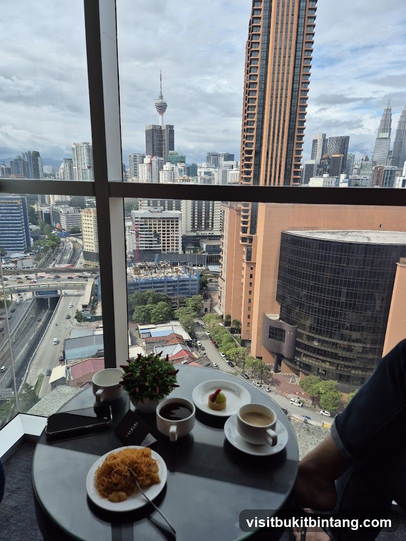 Afternoon Tea with City View