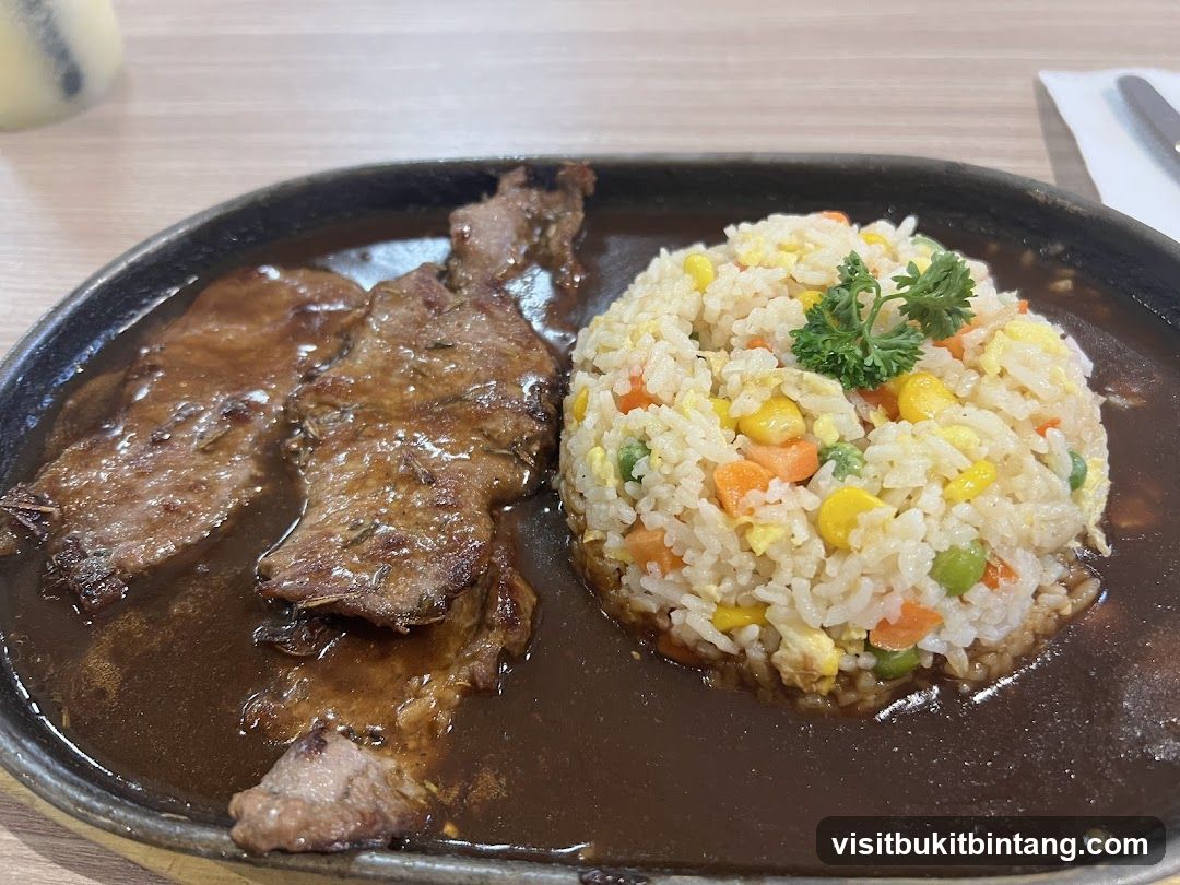 Steak and Fried Rice