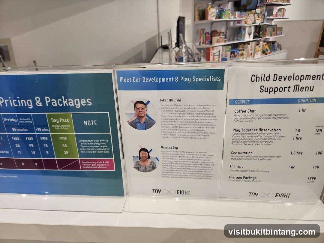 Child Development Support Menu