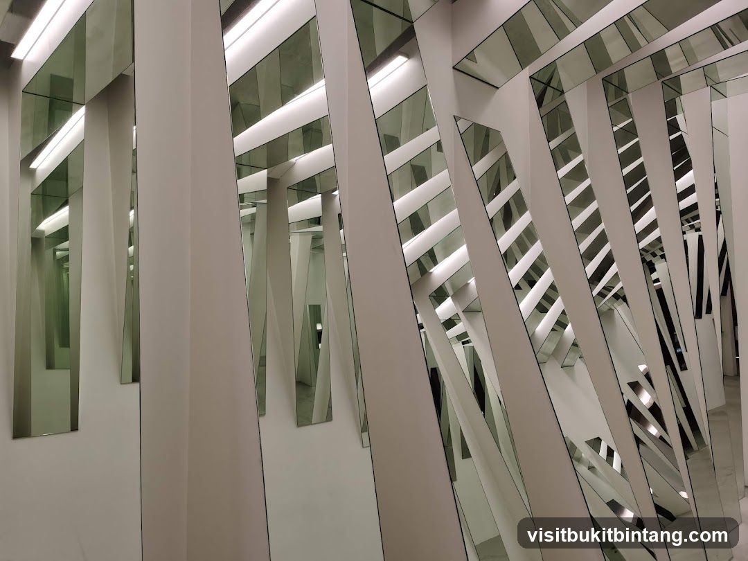 Mirrored Hallway