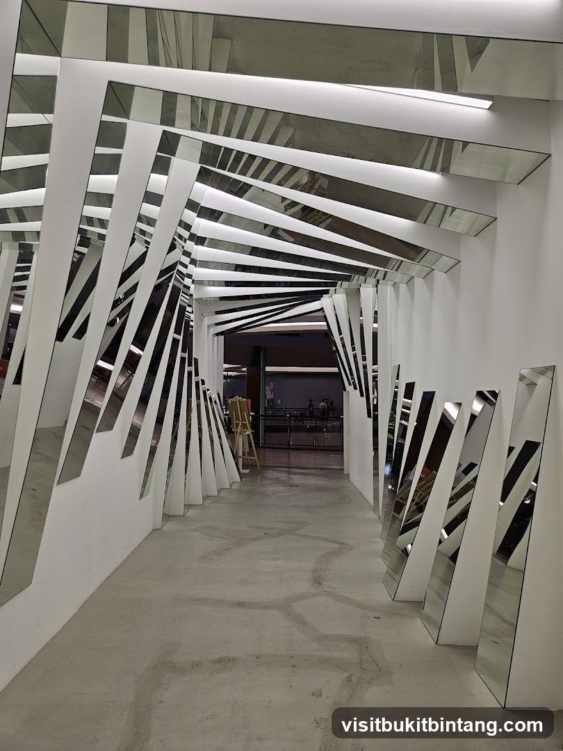 Mirrored Hallway