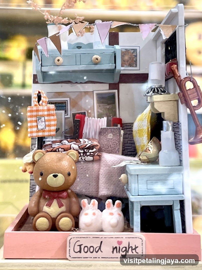 Good Night Miniature Scene