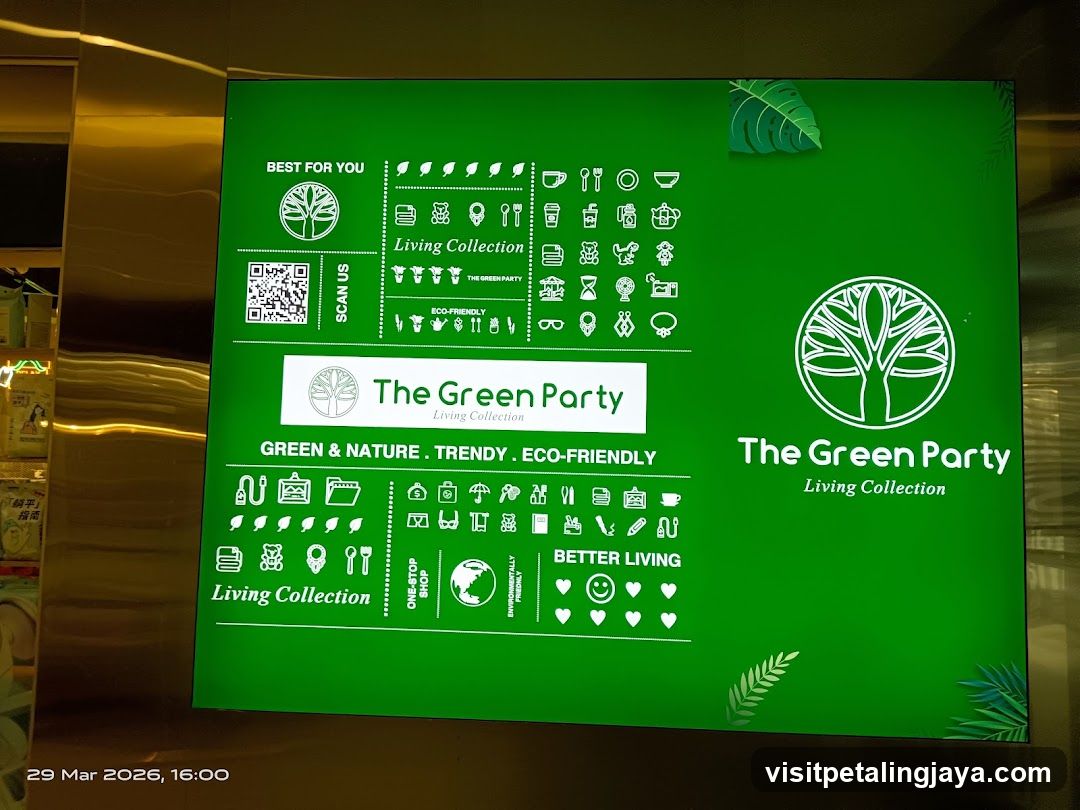 The Green Party Living Collection Signage