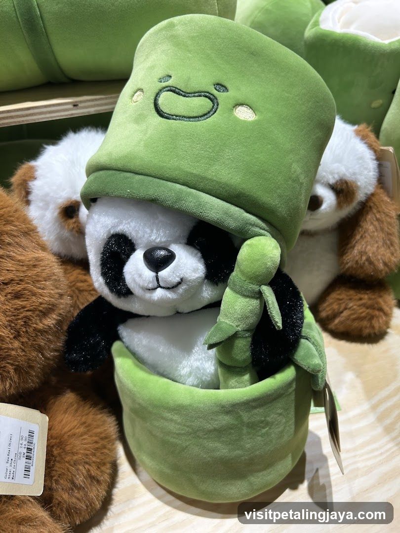 Gusken Bamboo Panda Plush Toy