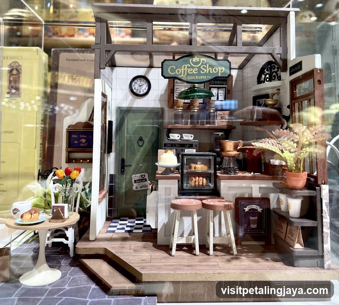 Coffee Shop Interior Display