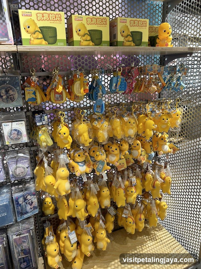 Yellow Duck Merchandise Display