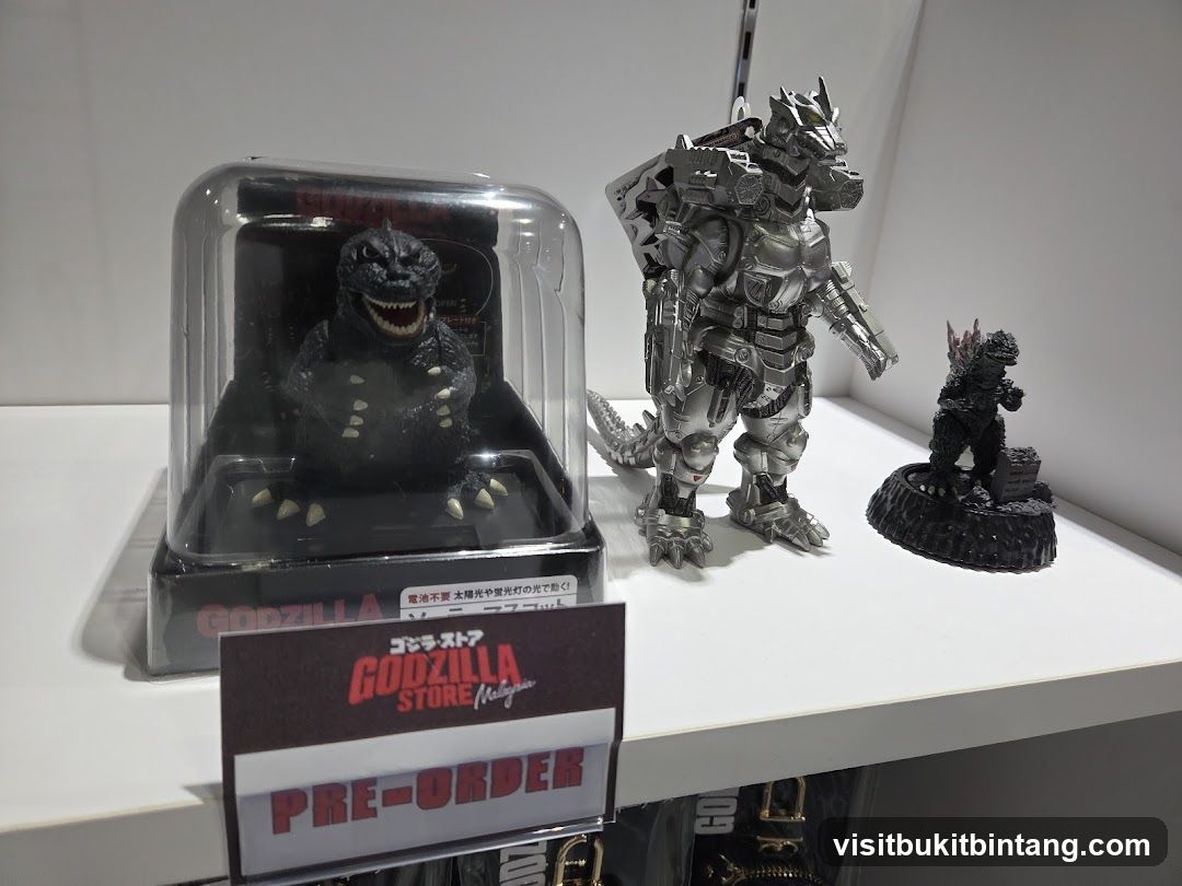 Godzilla Merchandise Display