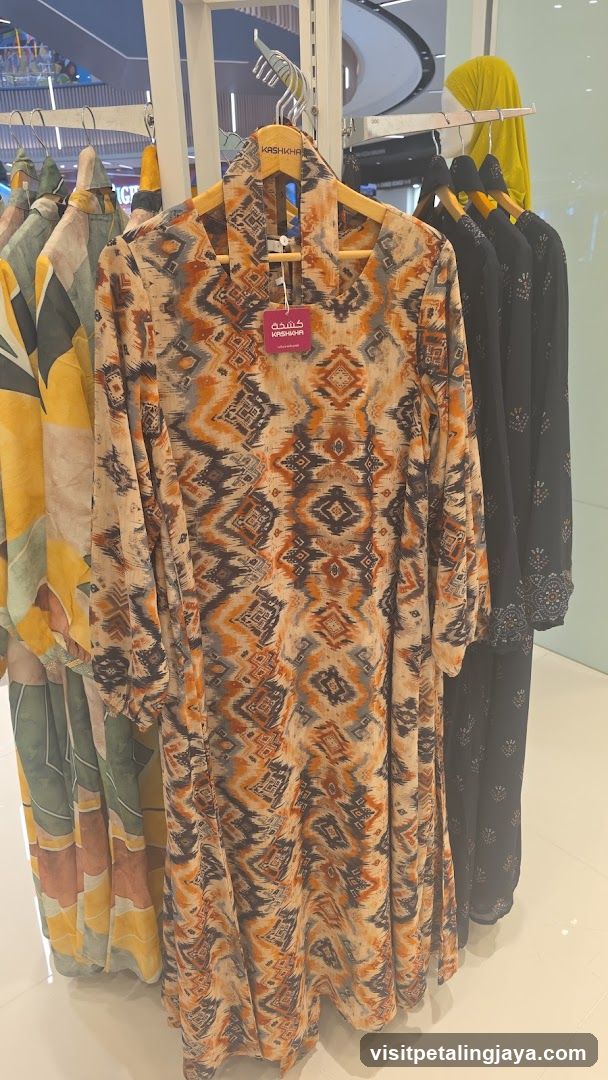 Patterned Dress Display