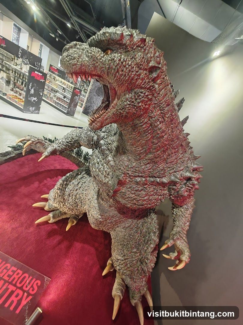Godzilla Figure Display