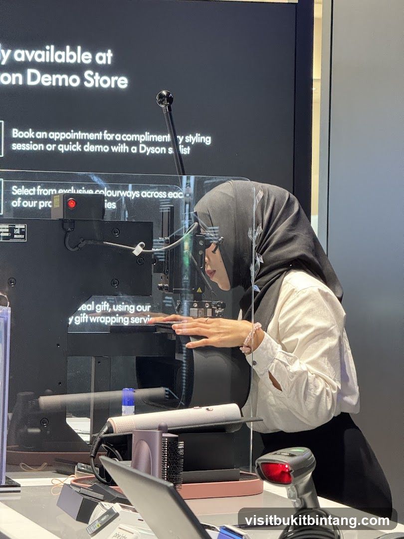 Dyson Demo Store Display