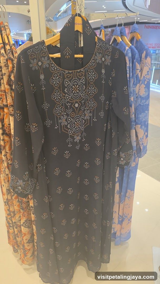 Clothing Display in Retail Store