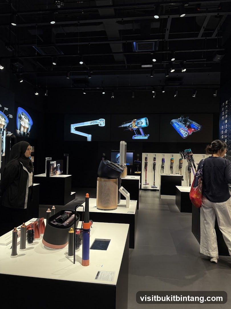 Dyson Store Interior