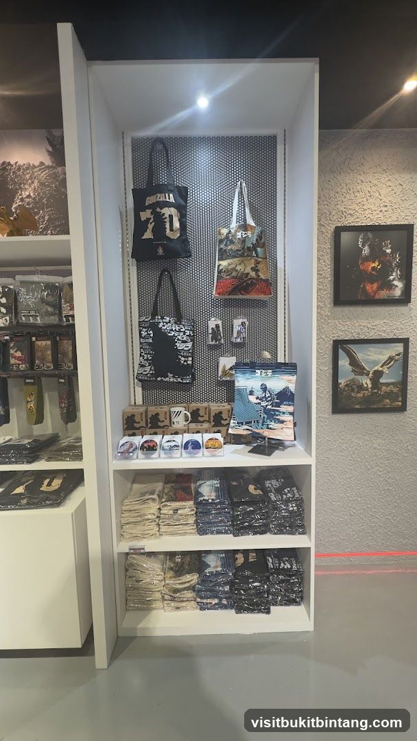 Godzilla Merchandise Display