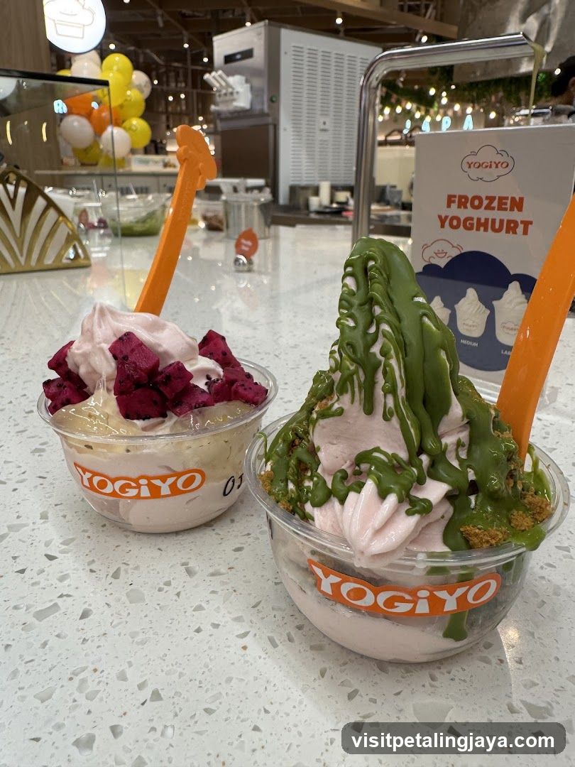 YogiYo Frozen Yoghurt Desserts