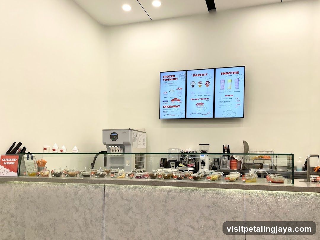 Yogurt Shop Interior
