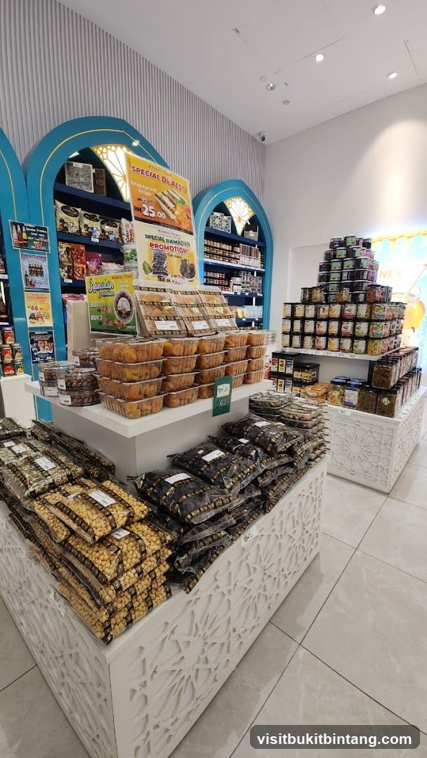 Dried Fruits and Nuts Display