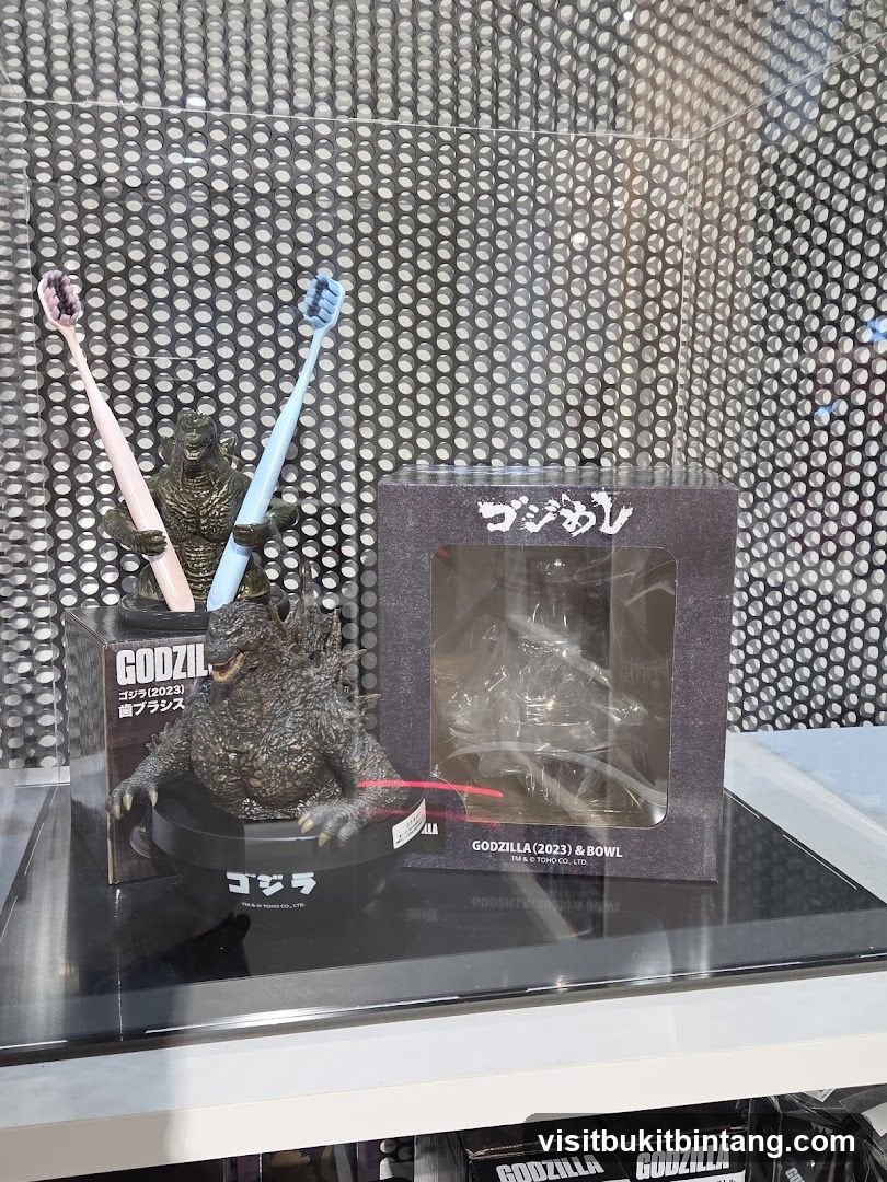 Godzilla Merchandise Display