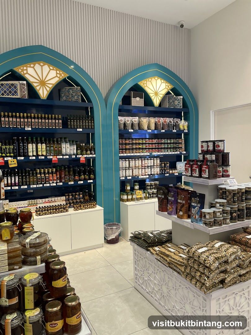 Gourmet Food Store Interior