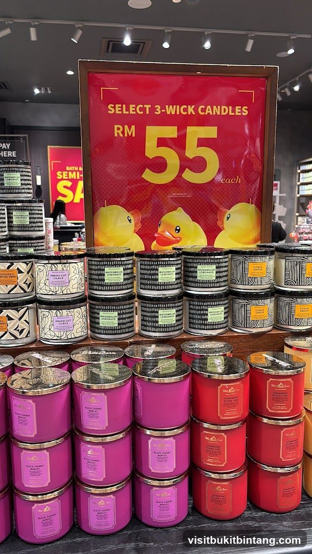 Candle Sale Display