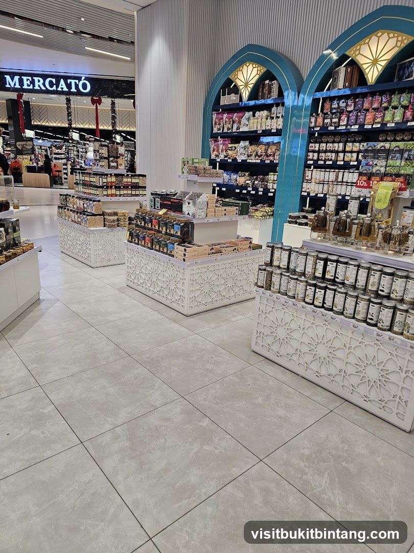 Gourmet Food Store Display
