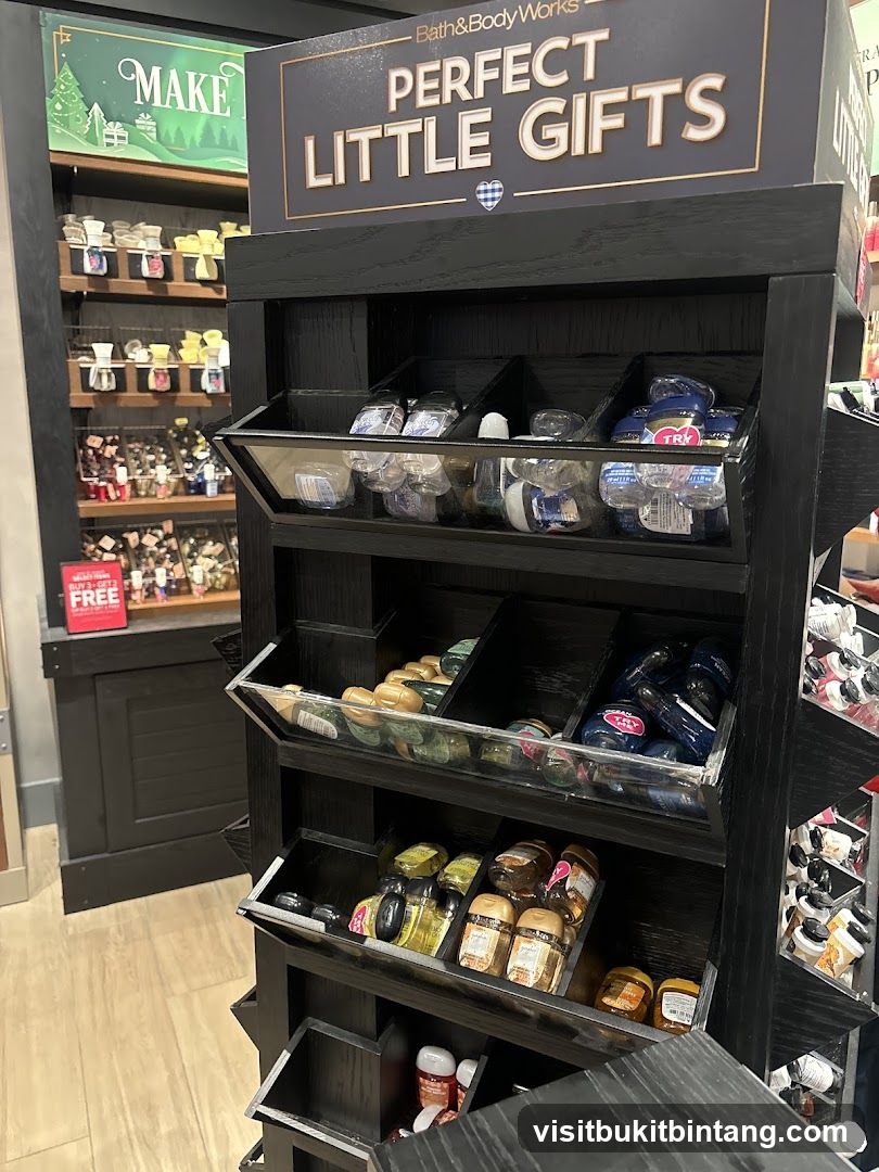 Bath & Body Works Display