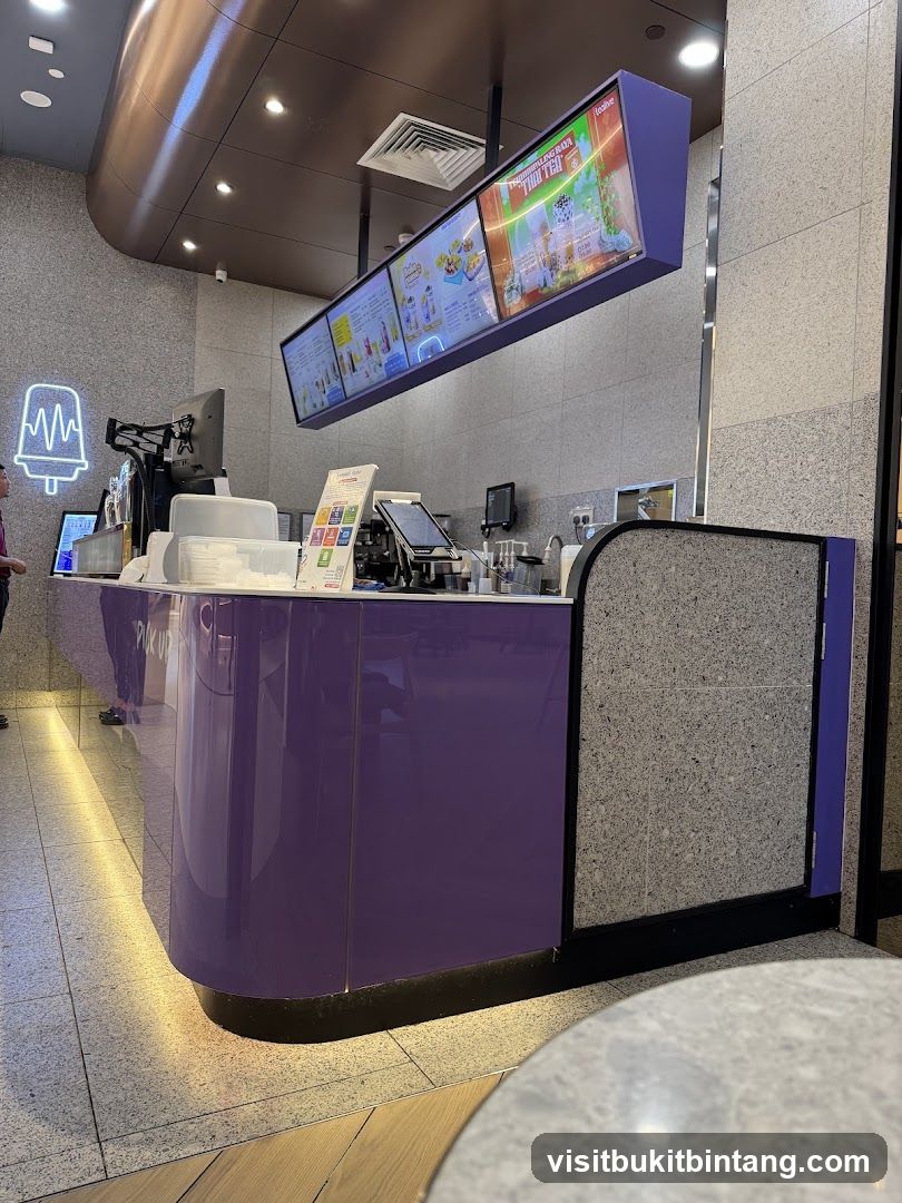 Bubble Tea Counter