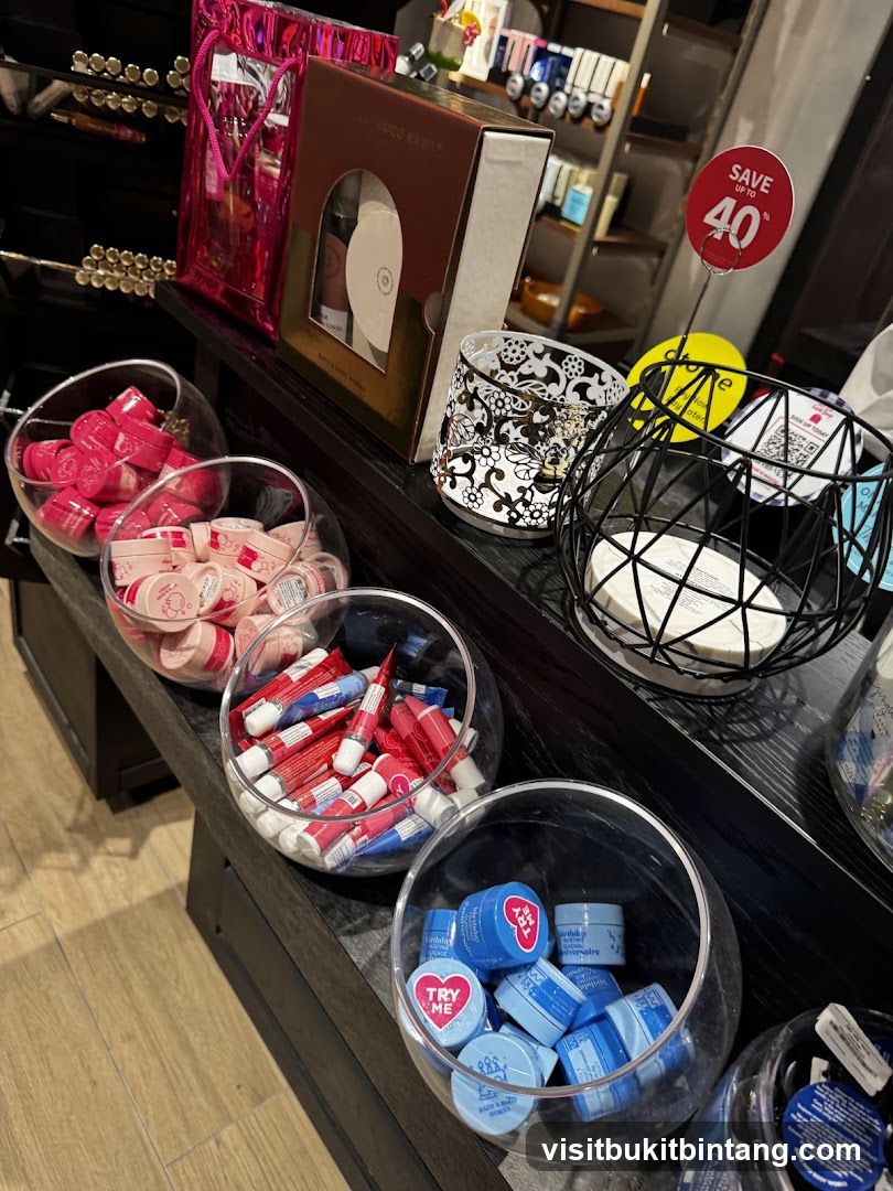 Bath and Body Works Display
