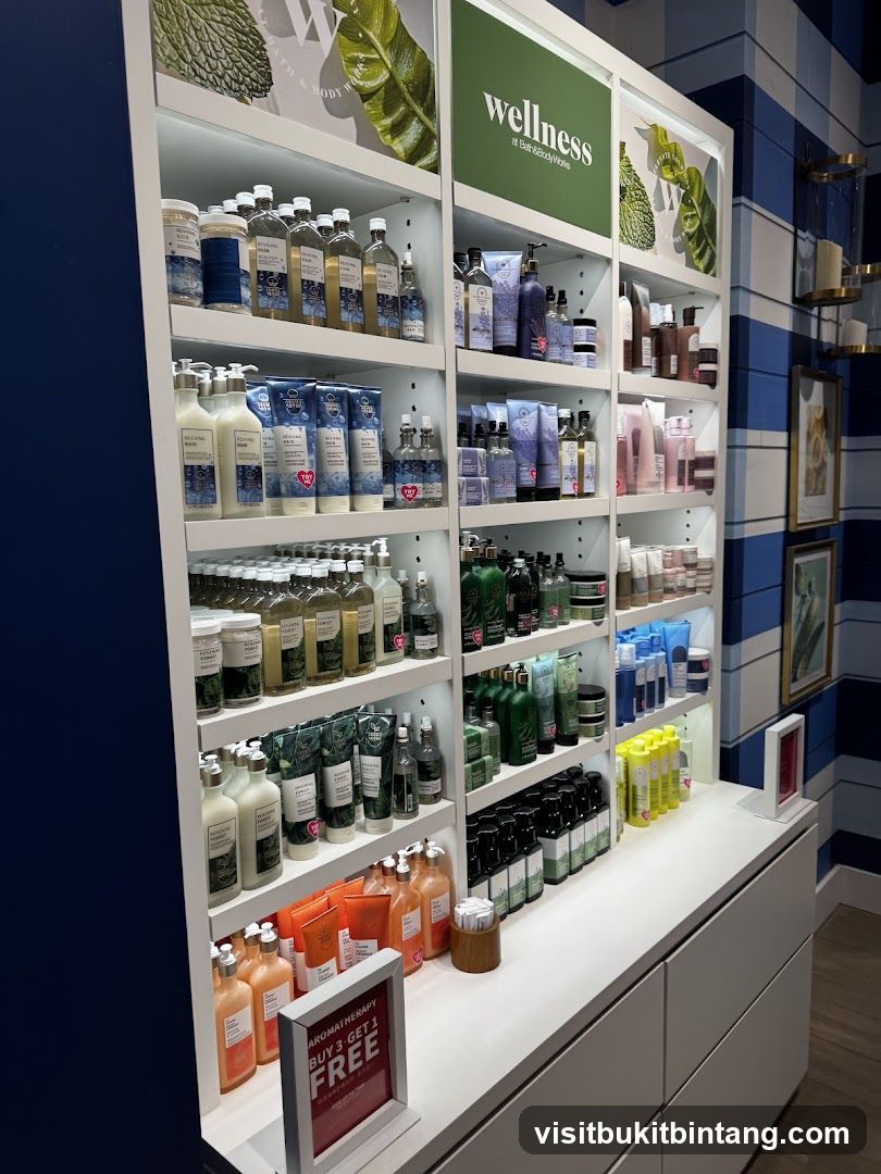 Bath & Body Works Store Display
