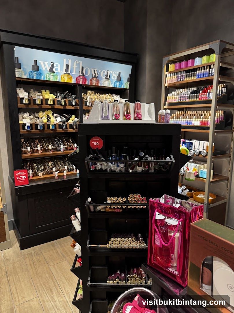 Cosmetics and Fragrance Display
