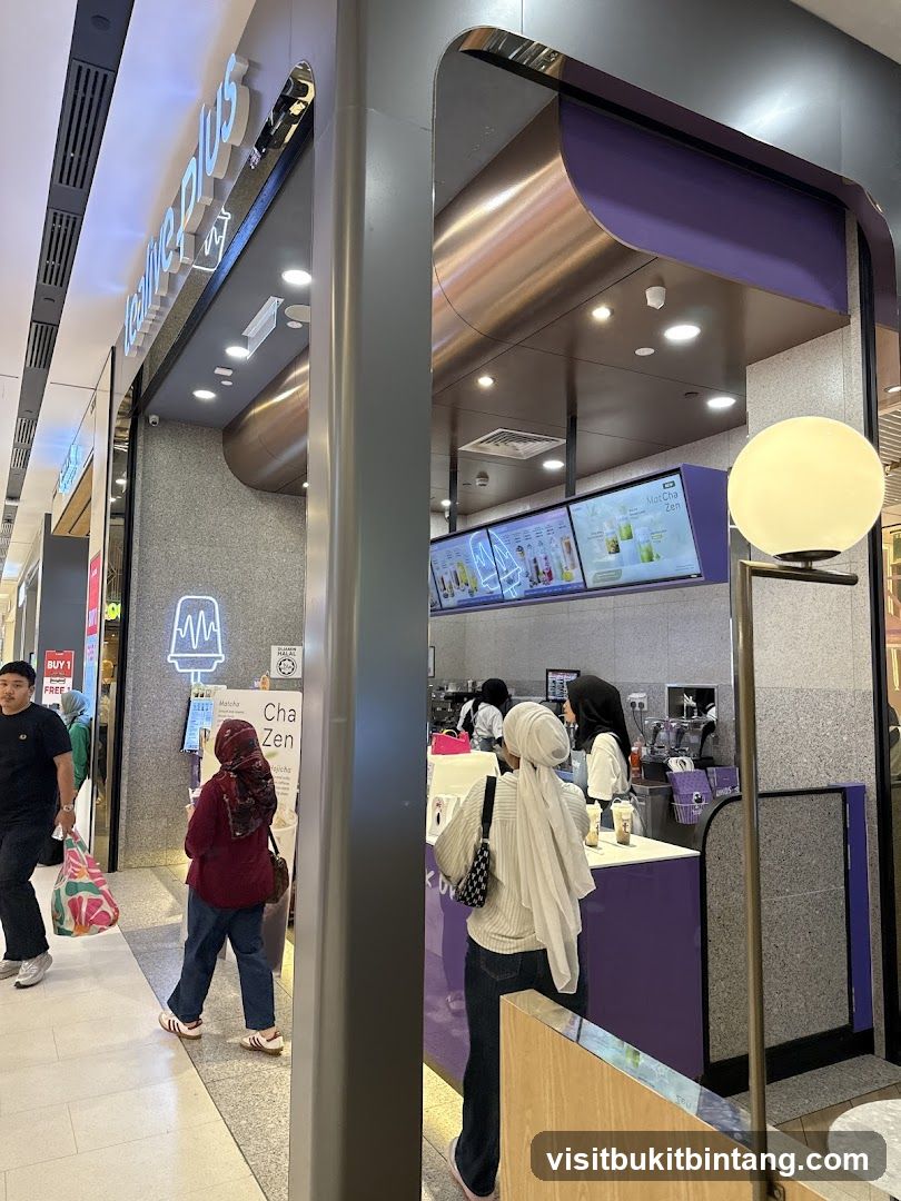Bubble Tea Shop Interior