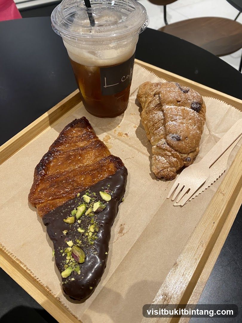 Croissants and Iced Coffee