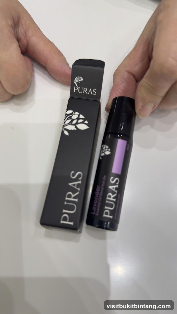 Puras Lavender Essential Oil Roll-On