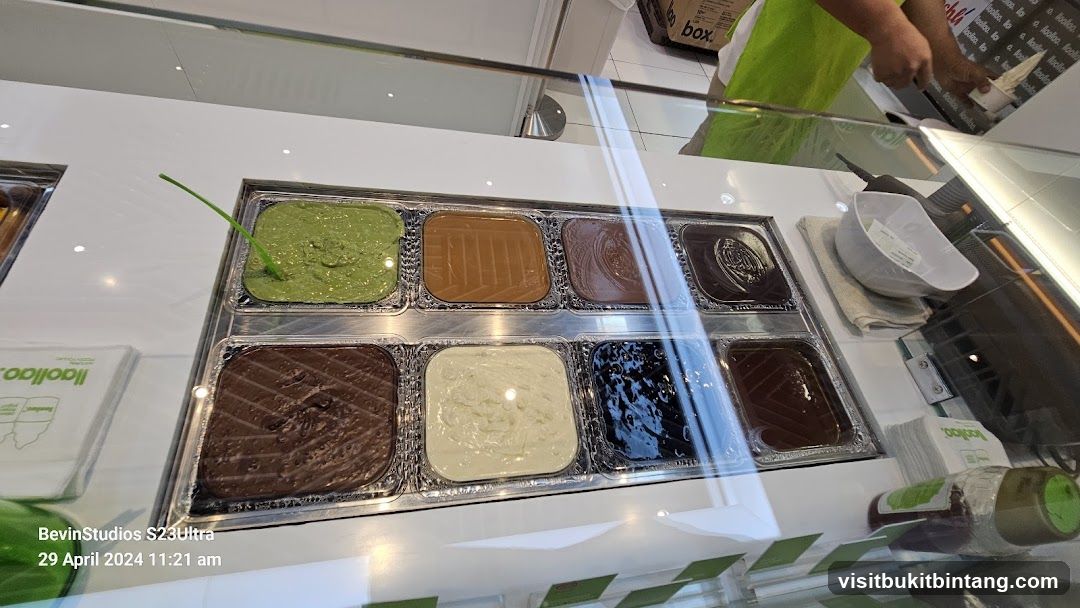 Dessert Toppings Display