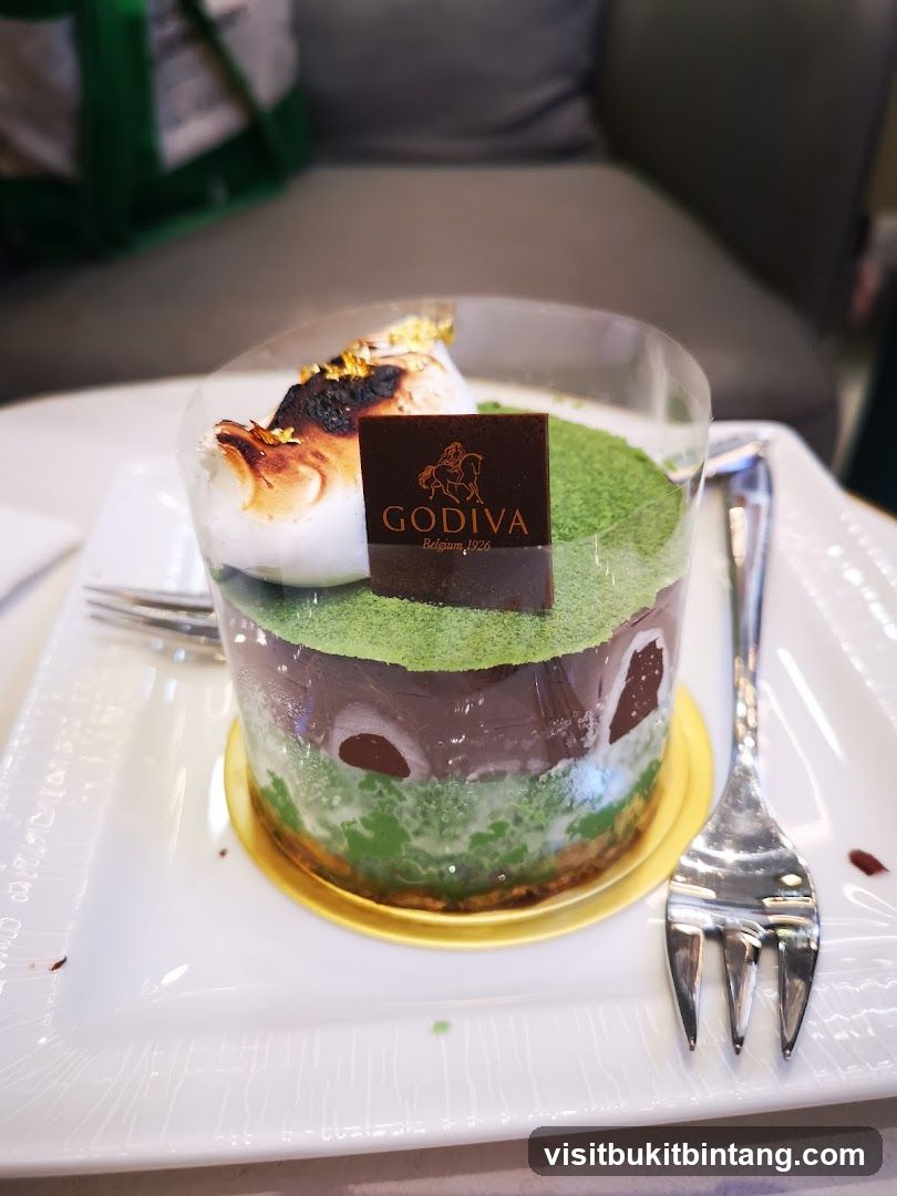 Godiva Matcha Mousse Cake
