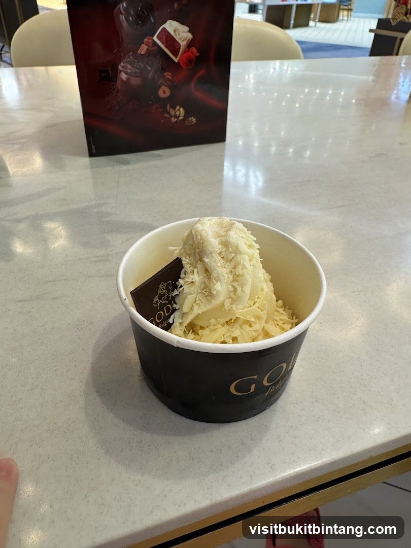 Ice Cream Cup with Chocolate