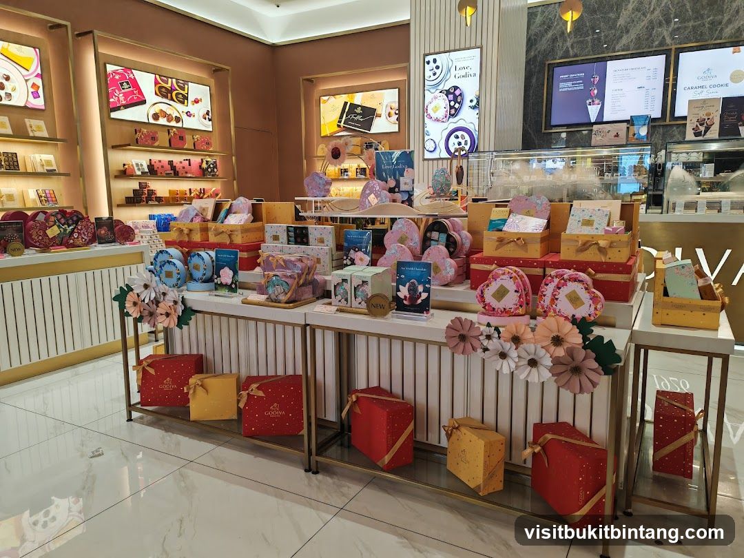 Godiva Chocolate Store Display
