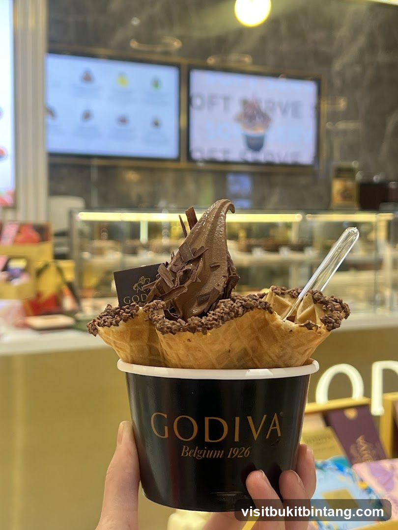 Godiva Soft Serve Ice Cream