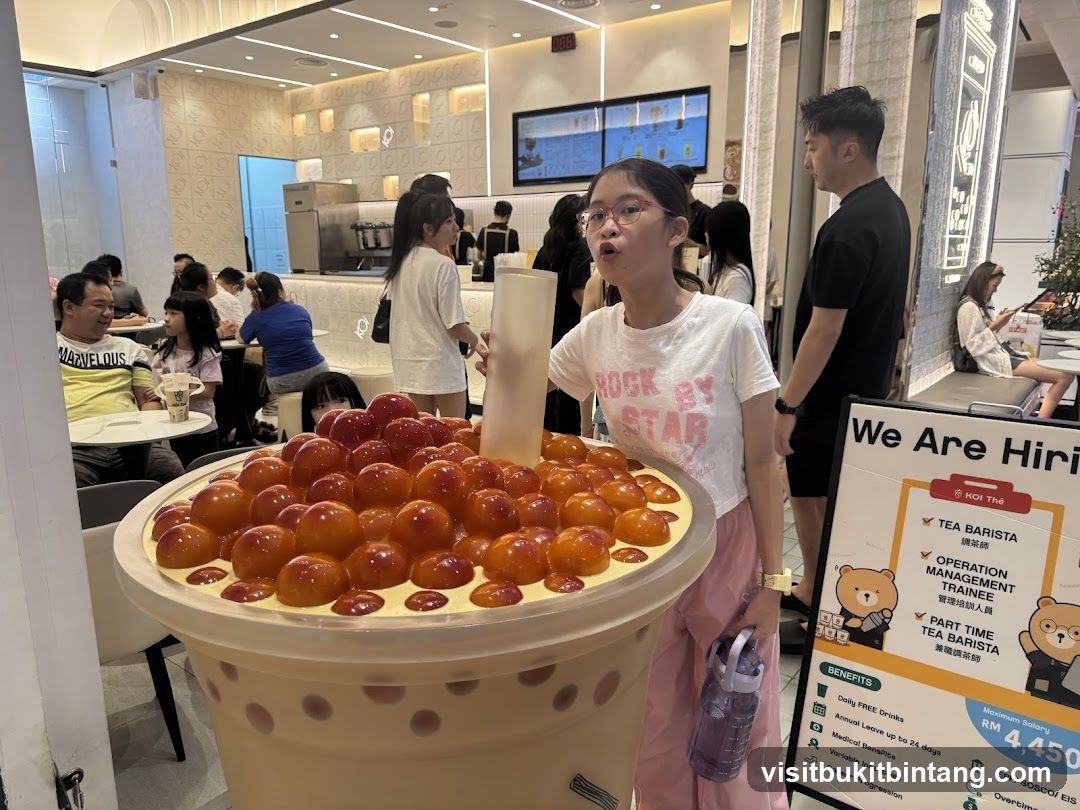 Bubble Tea Shop Interior