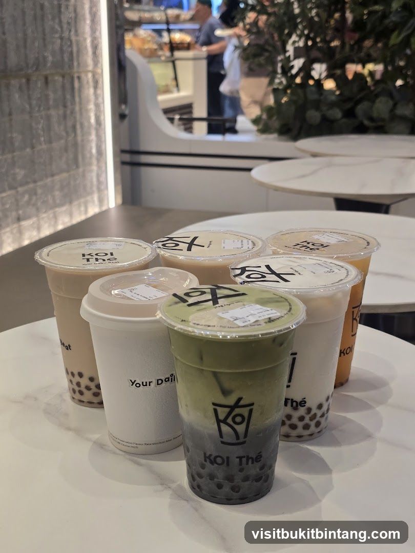 Assorted Bubble Teas