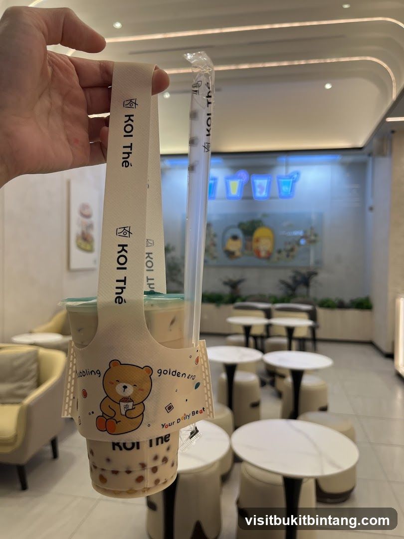 KOI Thé drinks carrier
