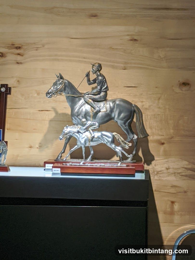 Horse and Jockey Sculpture