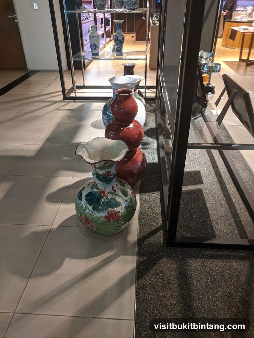 Vases on Display
