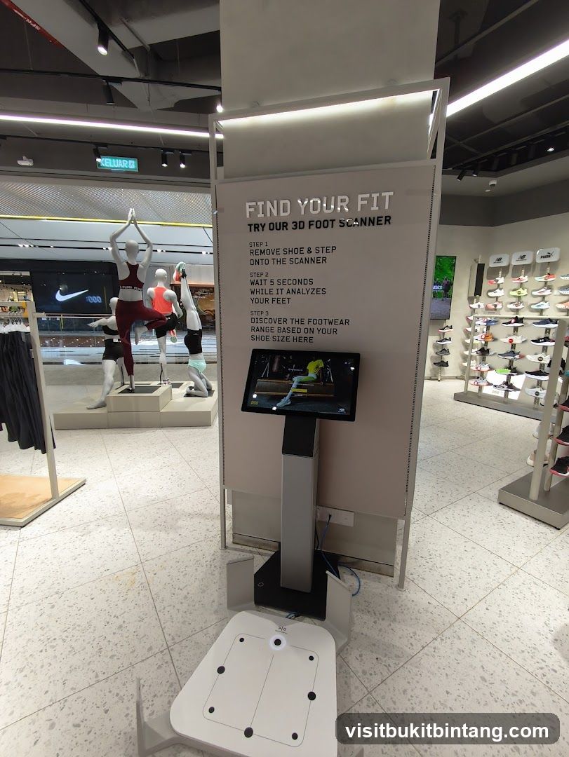 Foot Scanner Display