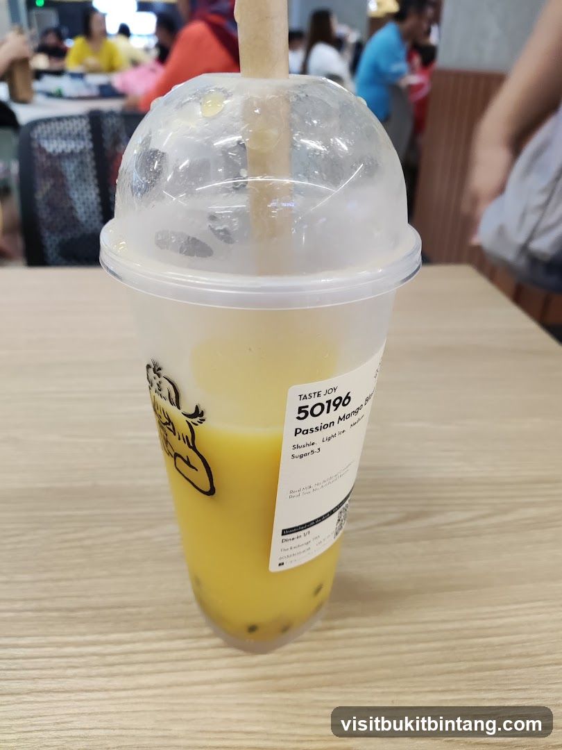 Passion Mango Slushie