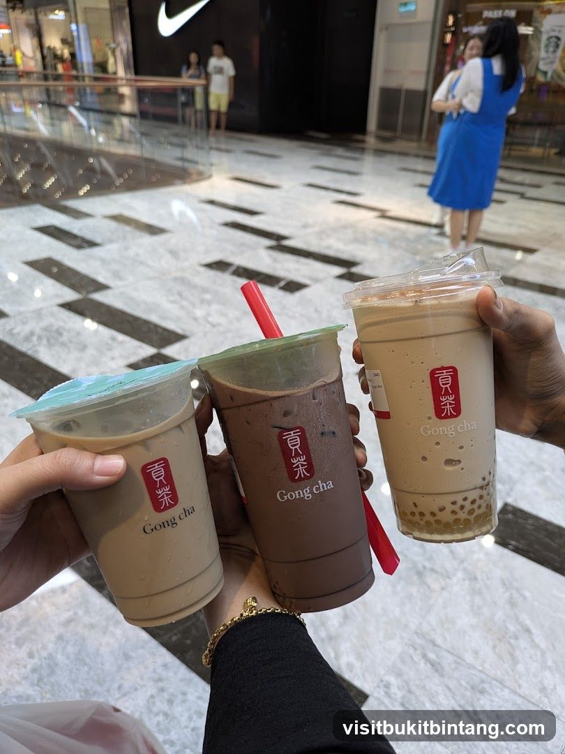 Gong Cha Drinks