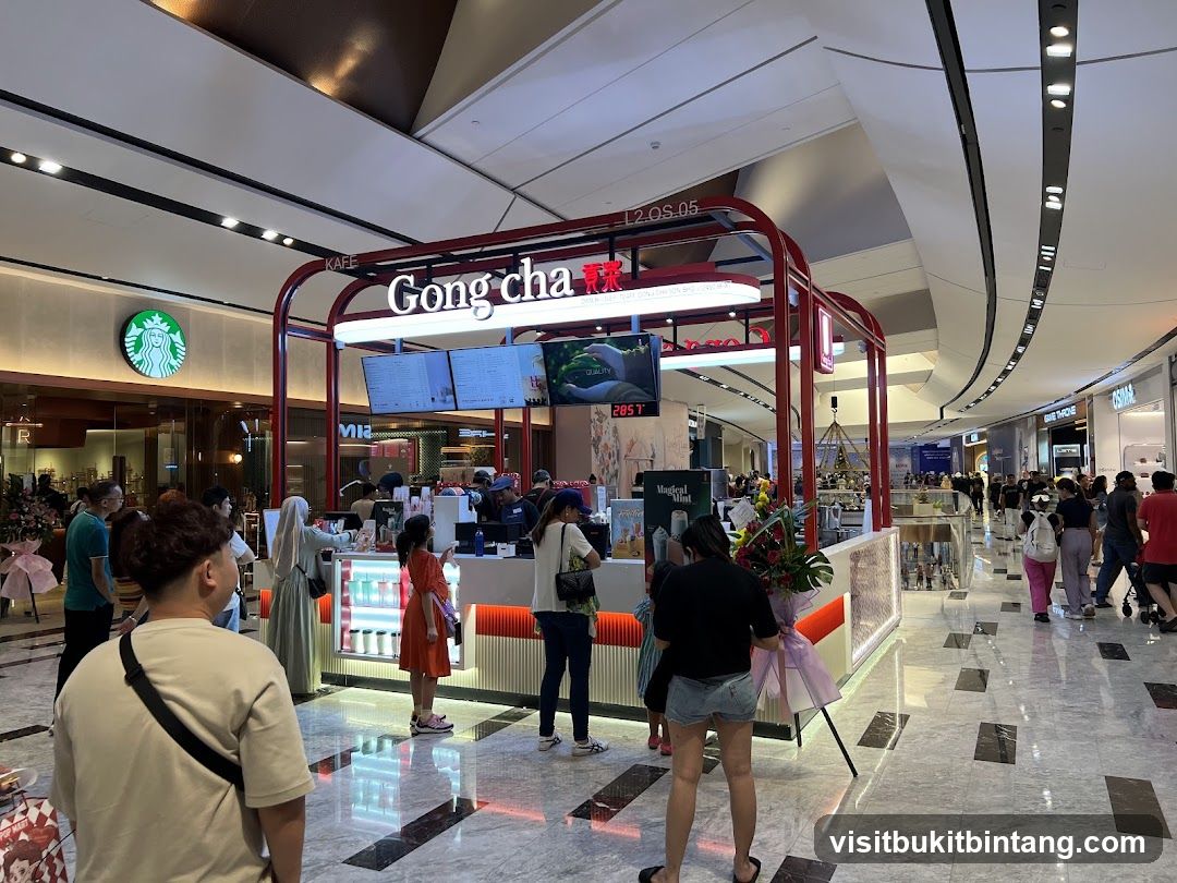 Gong Cha Bubble Tea Stall